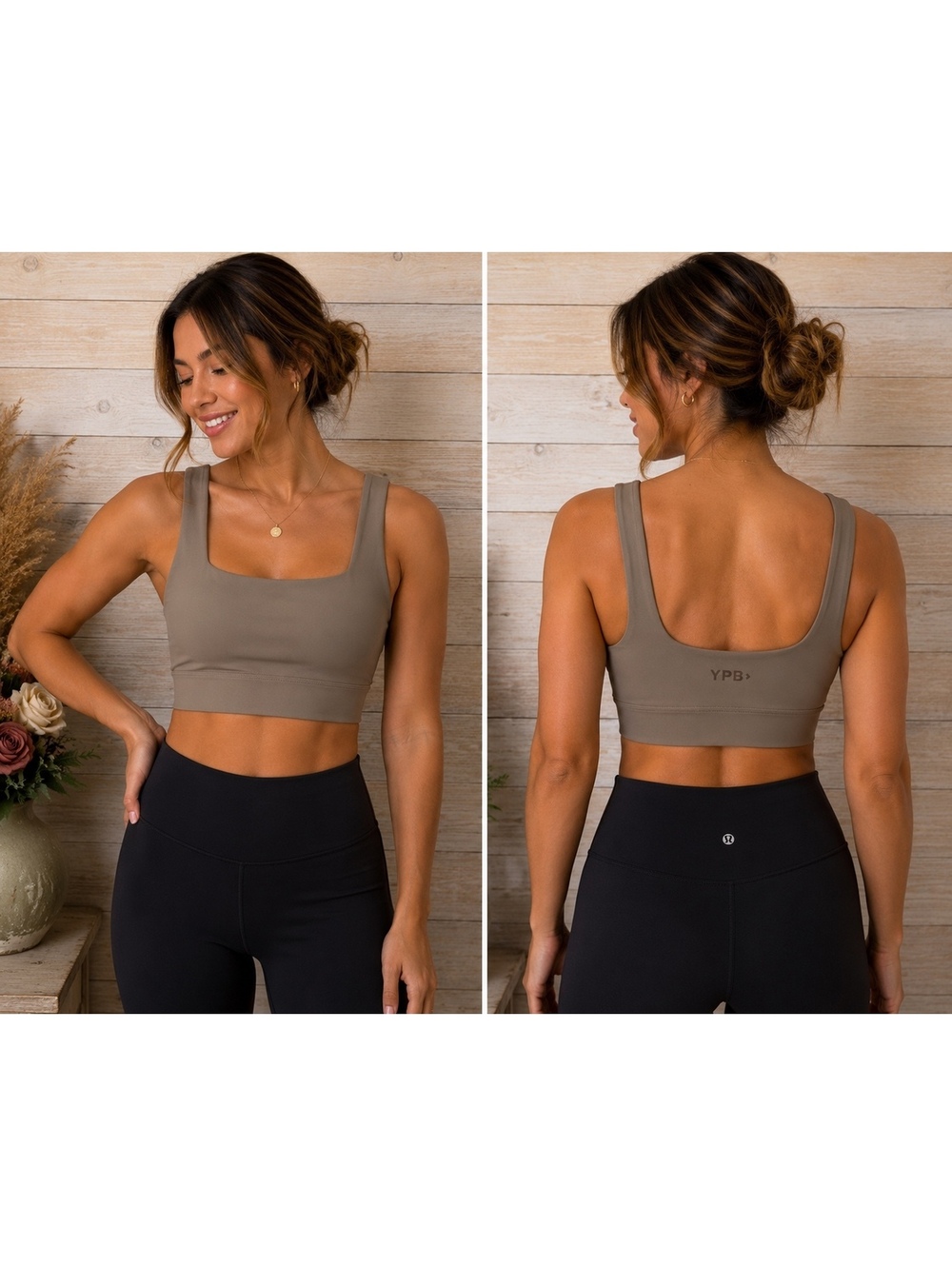 YPB Your Personal Best Medium Sports Bra Crop Top